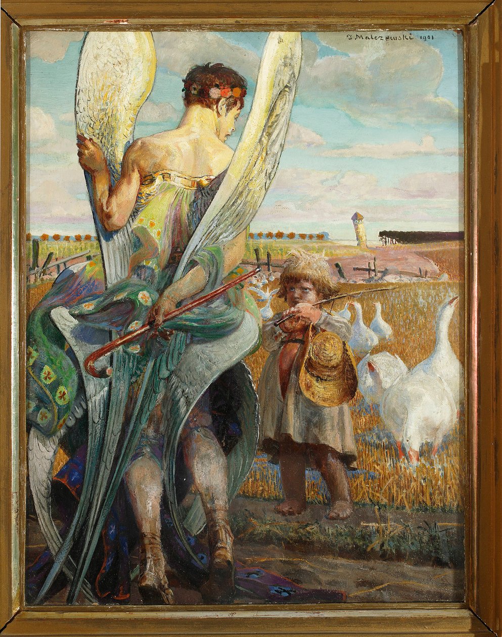 Angel, I Will Follow You by Jacek Malczewski