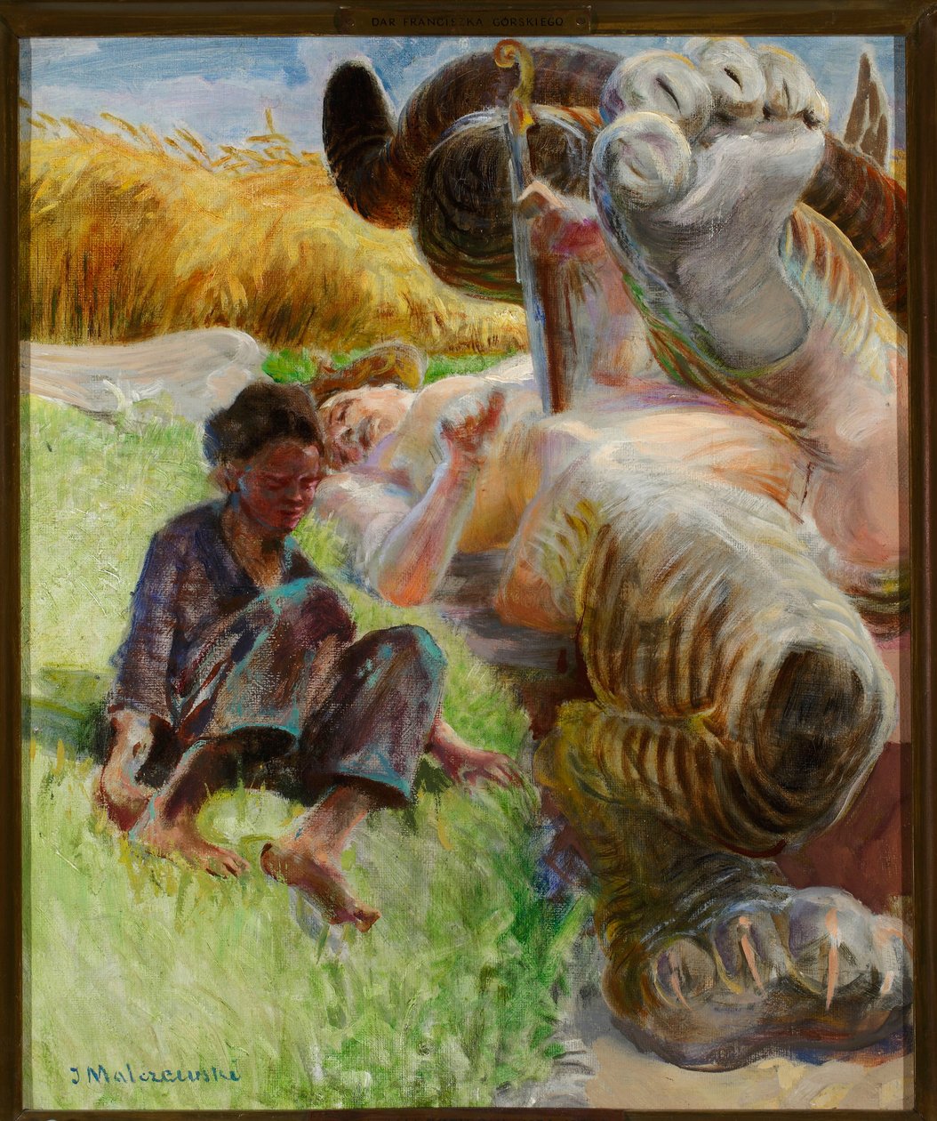 Shepherd and Harpy by Jacek Malczewski