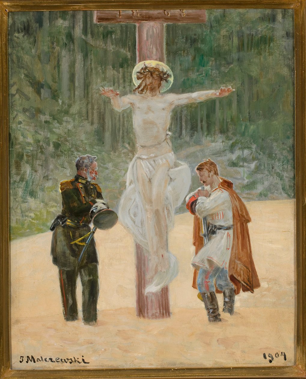 Reconciliation (Symbolic Scene from the 1863 Uprising) by Jacek Malczewski