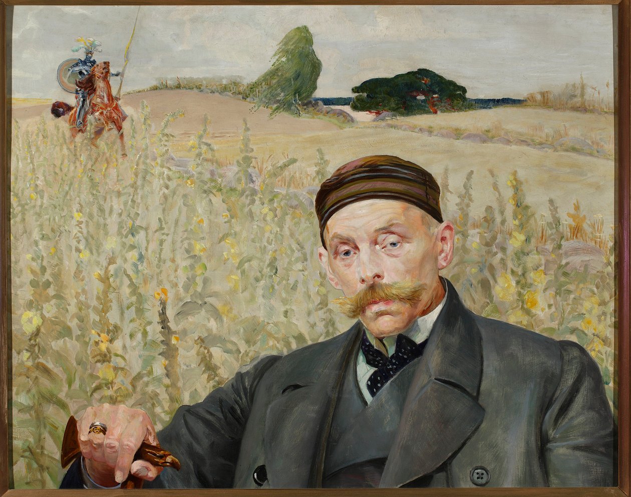 Portrait of Wacław Karczewski by Jacek Malczewski