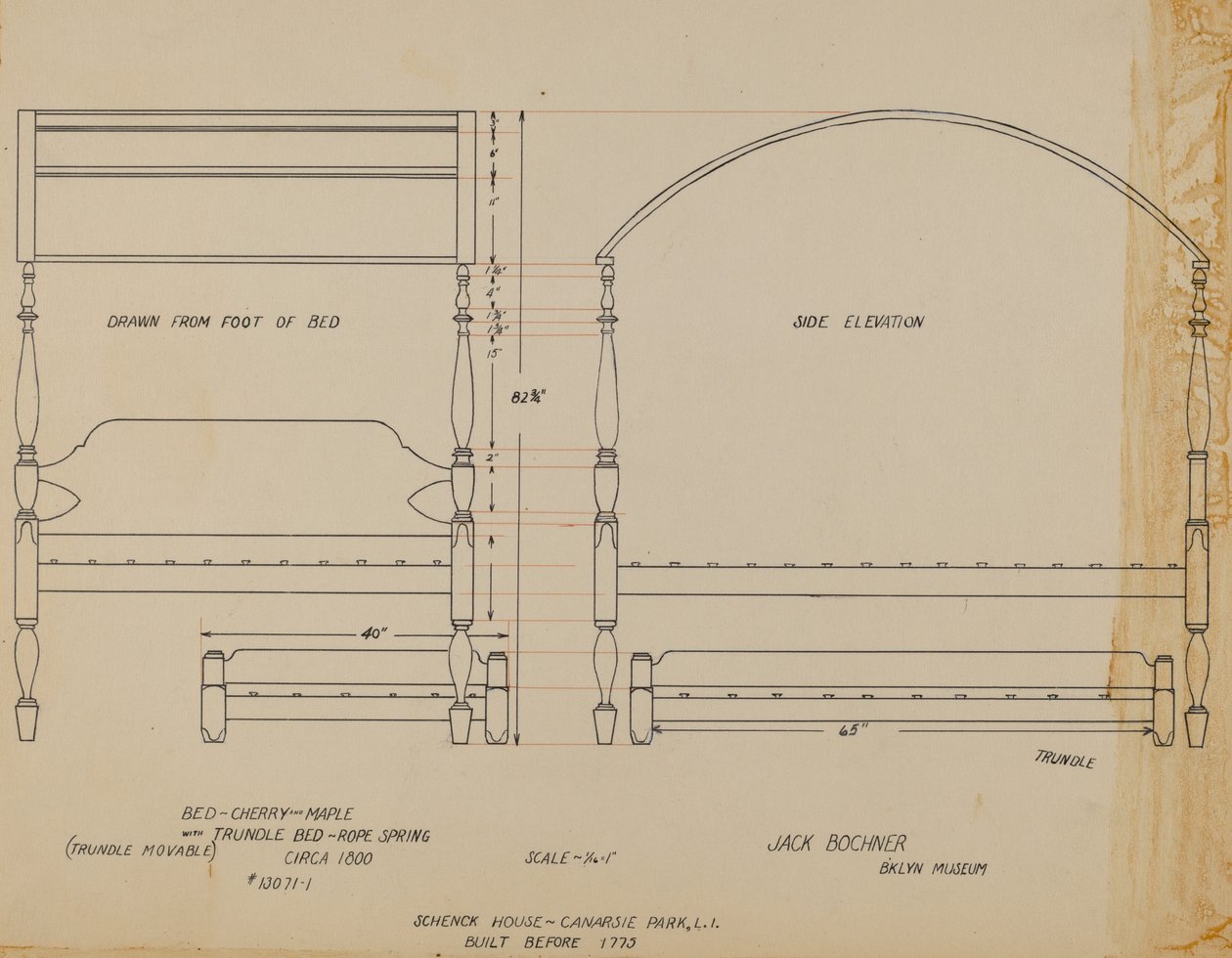 Bed and Trundle Bed by Jack Bochner