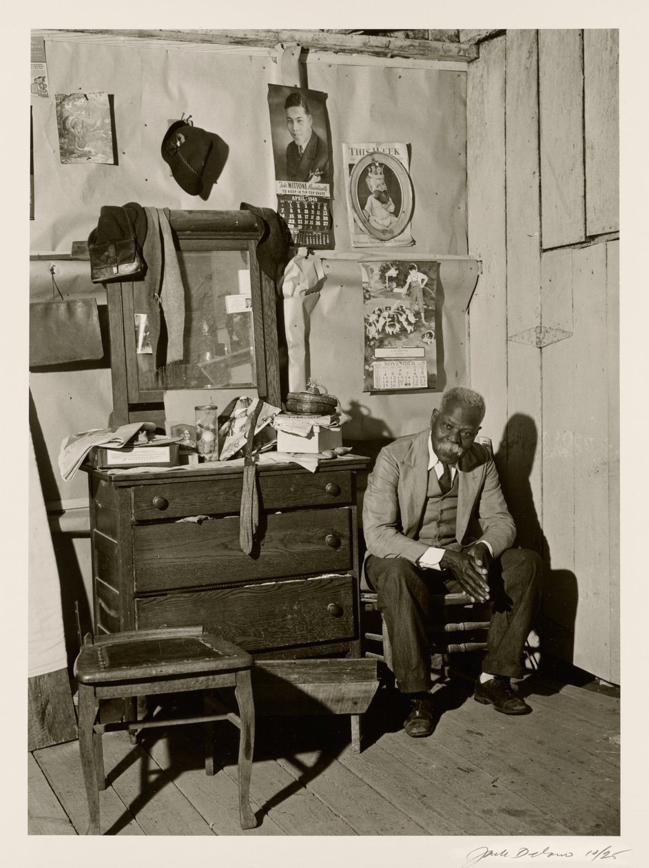 Elderly Man by Jack Delano