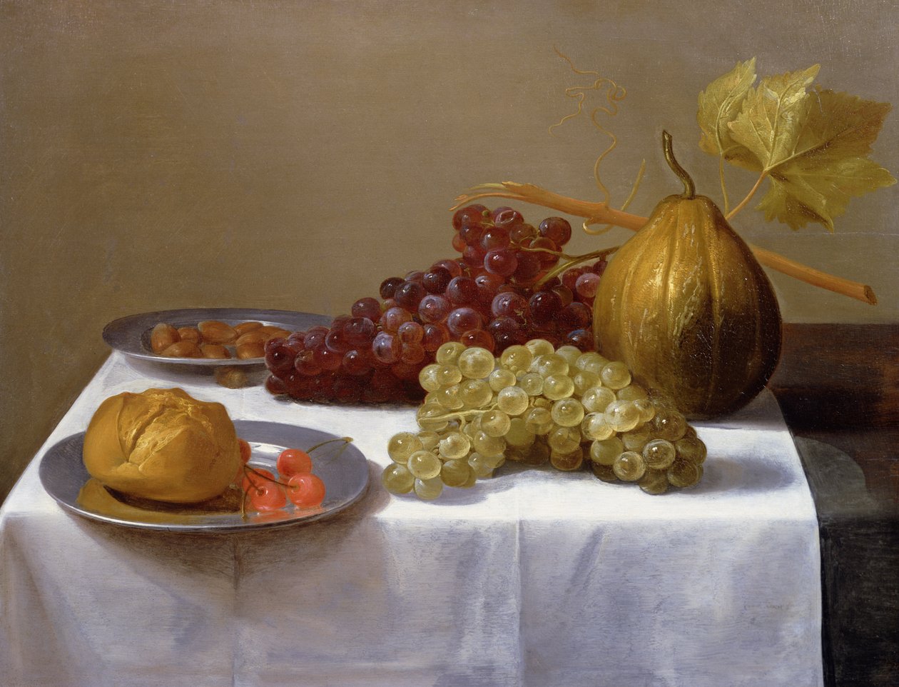 Still Life with Fruits by Jacob  Foppens van Es