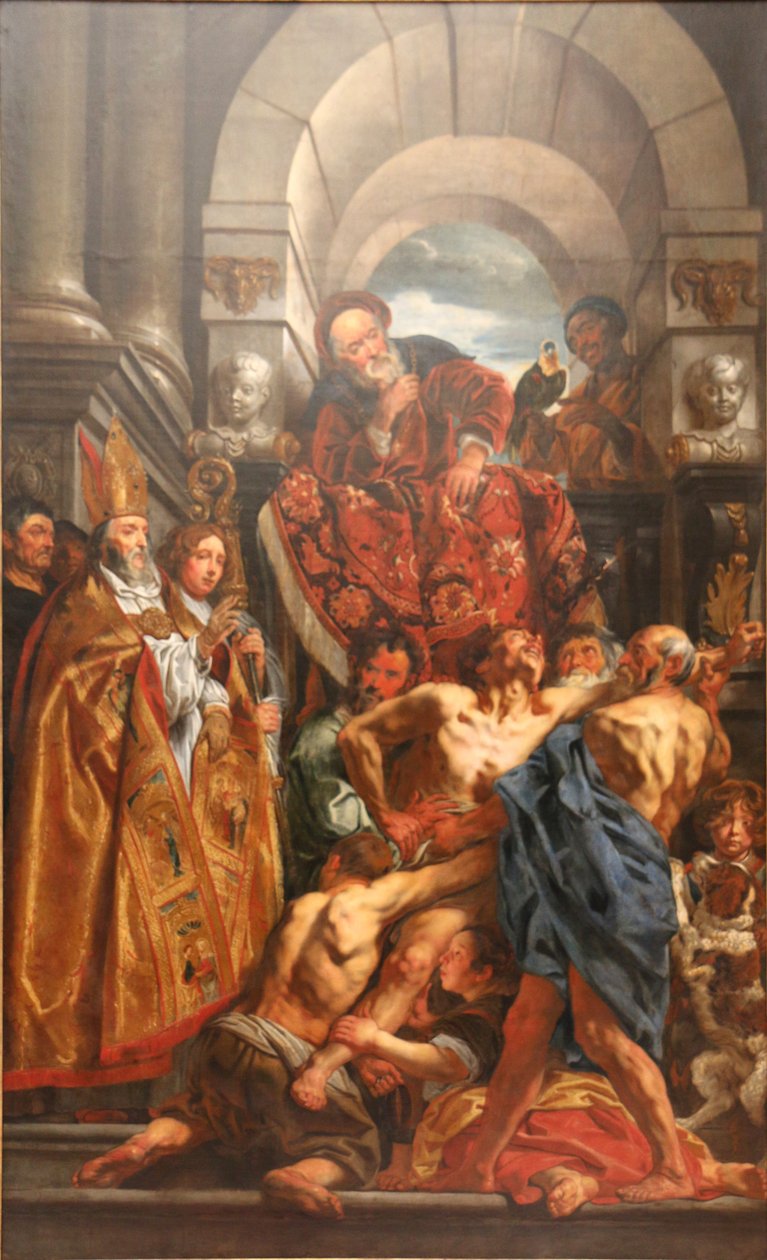 Saint Martin Healing a Possessed Man by Jacob Jordaens