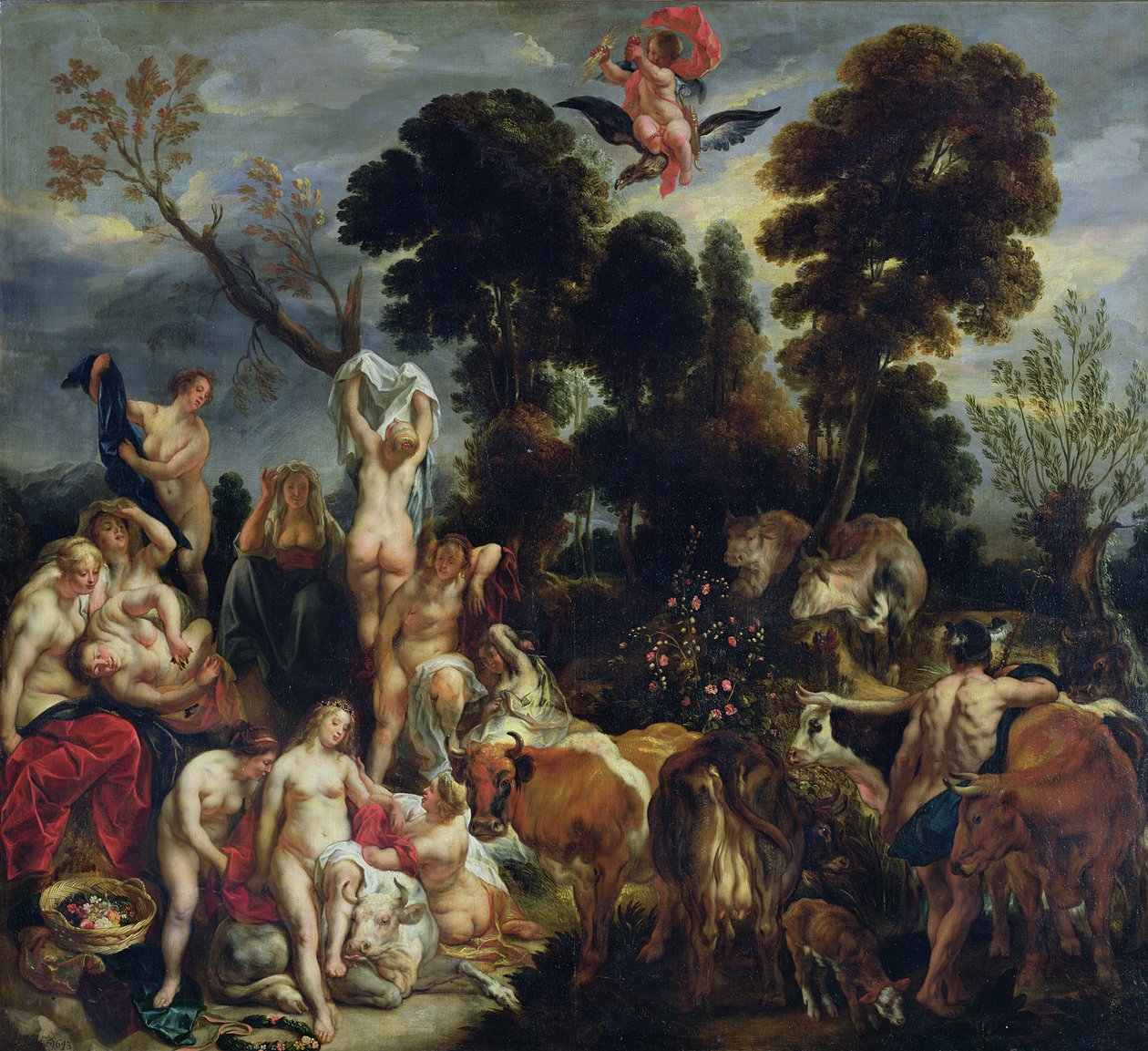 The Rape of Europa by Jacob Jordaens