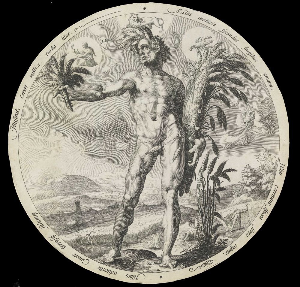 Seasons of the Year - Summer by Jacob Matham