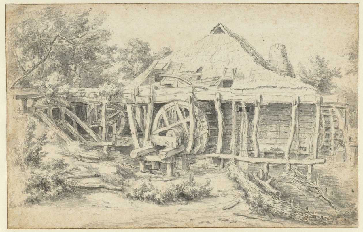 Watermill by Jacob van Ruisdael