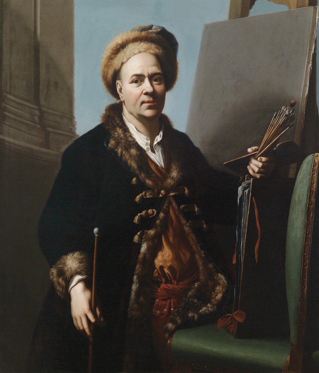 Self-Portrait by Jacob van Schuppen