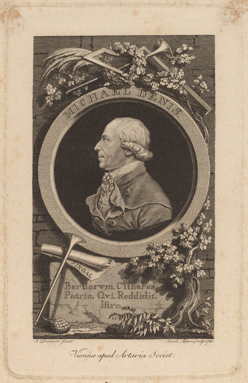 Johann-Michael Denis by Jacob Adam