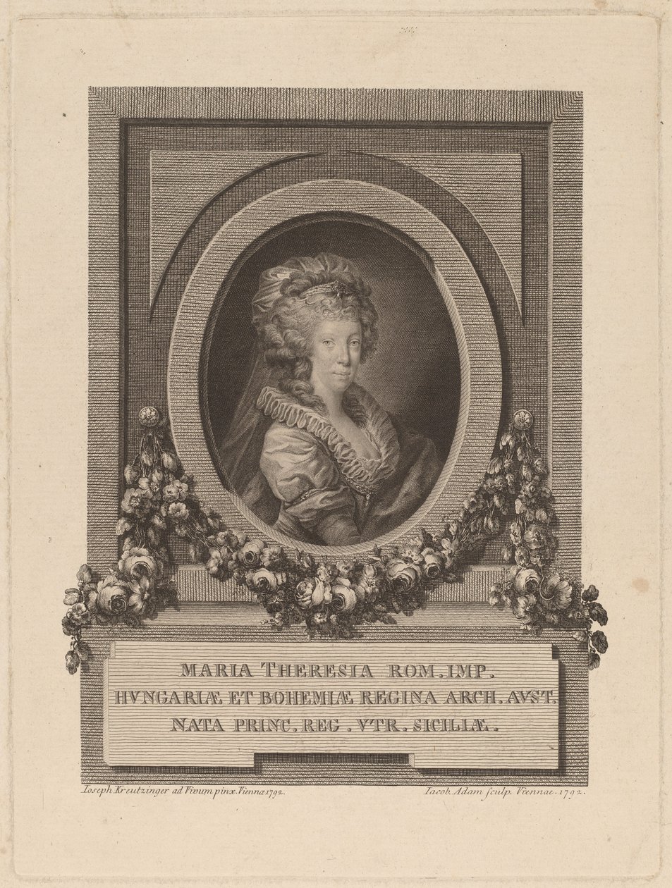 Marie-Thérèse, Holy Roman Empress by Jacob Adam