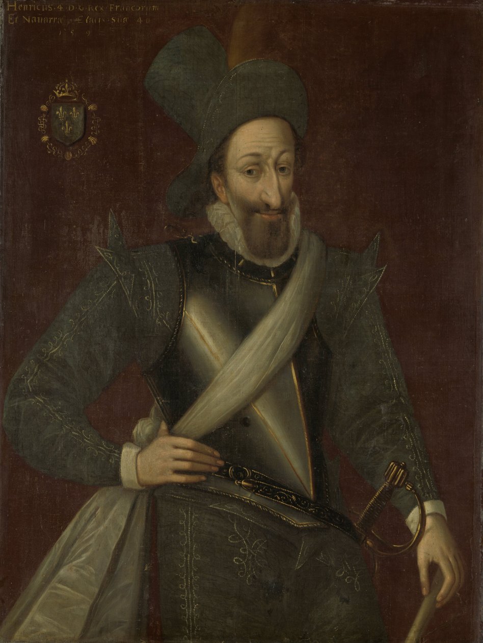 Henri IV (1553-1610), King of France by Jacob Bunel (manner of)