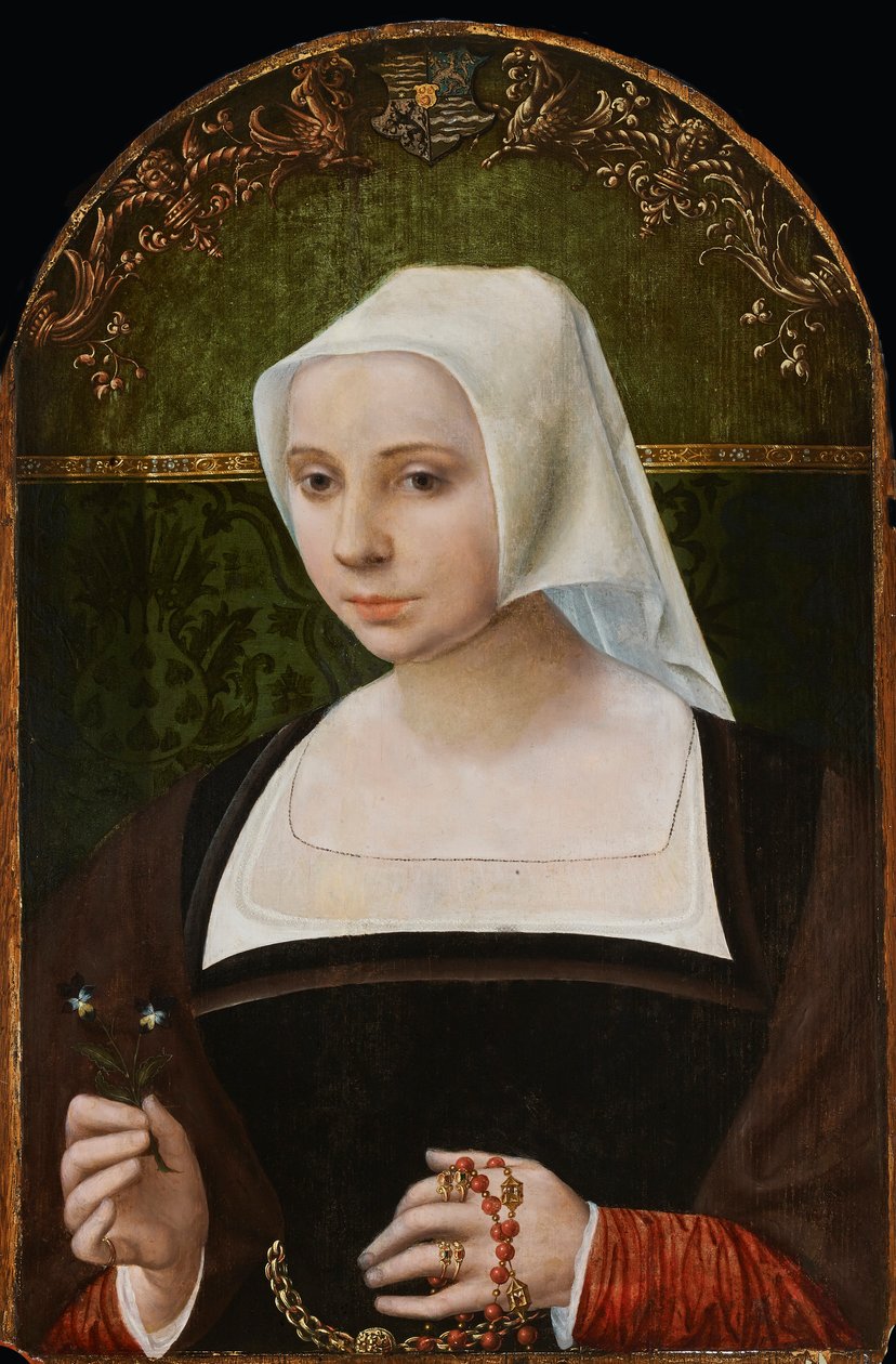 Barbara Arents by Jacob Claesz. van Utrecht