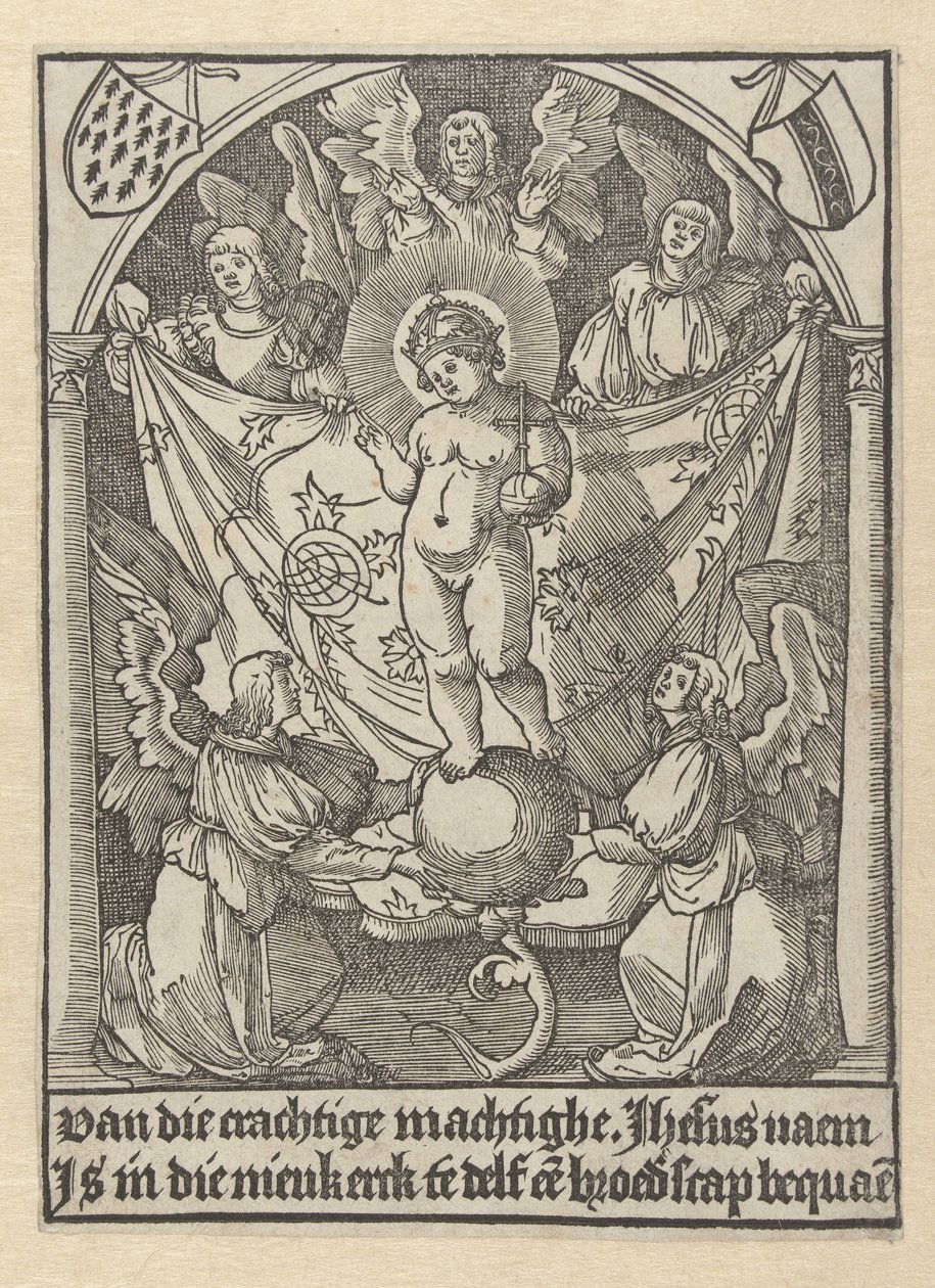 Prayer Card for the Brotherhood of Jesus by Jacob Cornelisz van Oostsanen