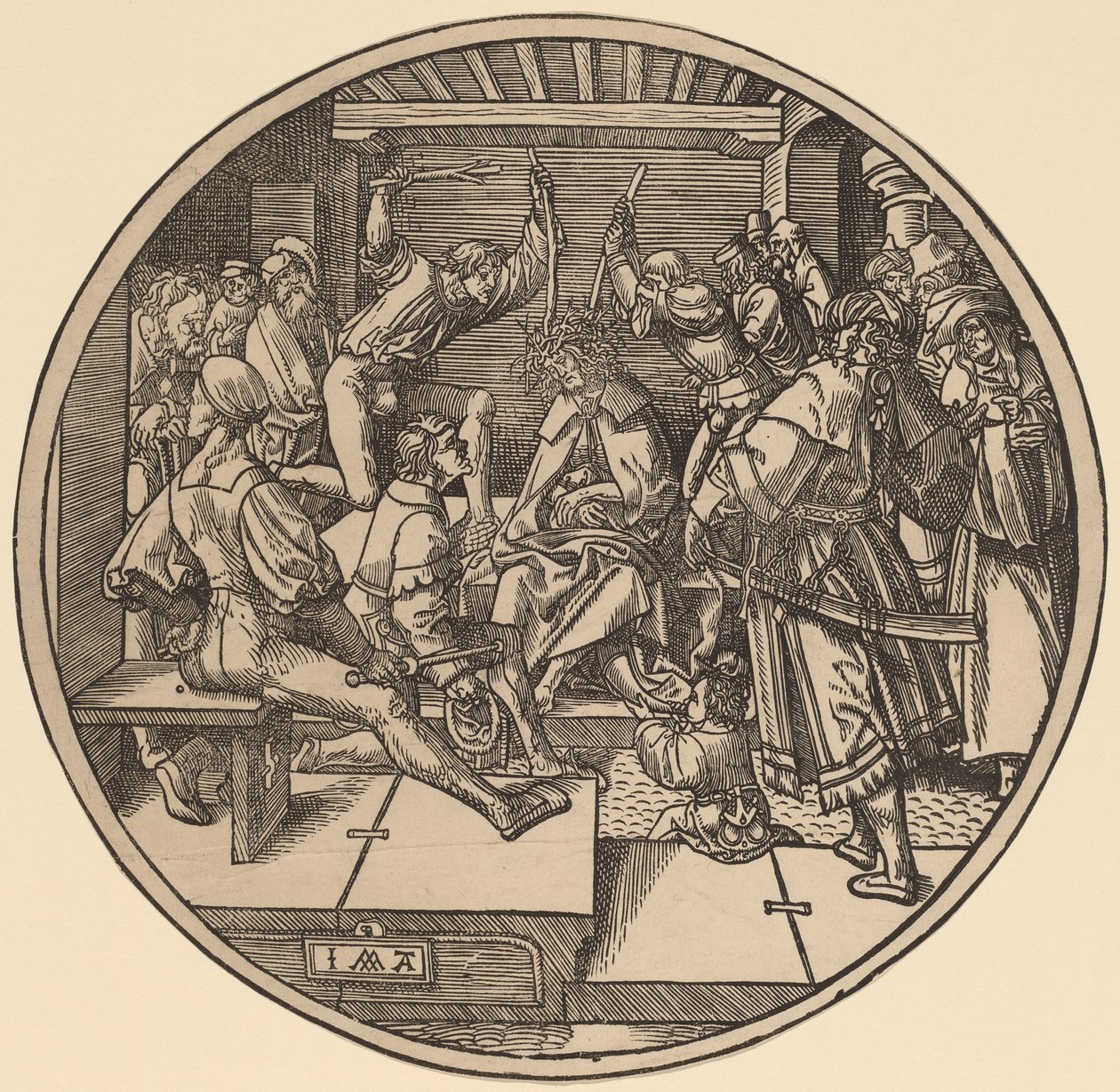 Christ Crowned with Thorns by Jacob Cornelisz van Oostsanen