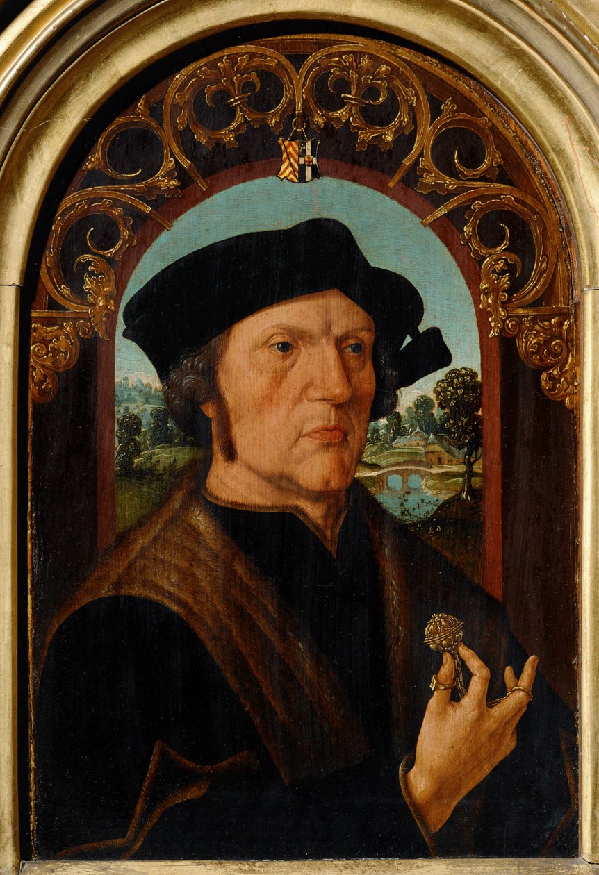 Jan Geritsz van Egmond, Bailli de Nieuwburg by Jacob Cornelisz van Oostsanen