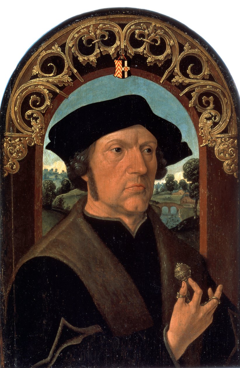 Portrait of a Man by Jacob Cornelisz van Oostsanen