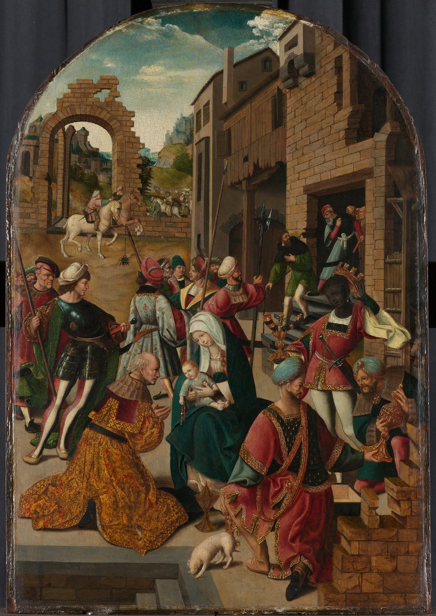The Adoration of the Magi, c. 1510 by Jacob Cornelisz van Oostsanen