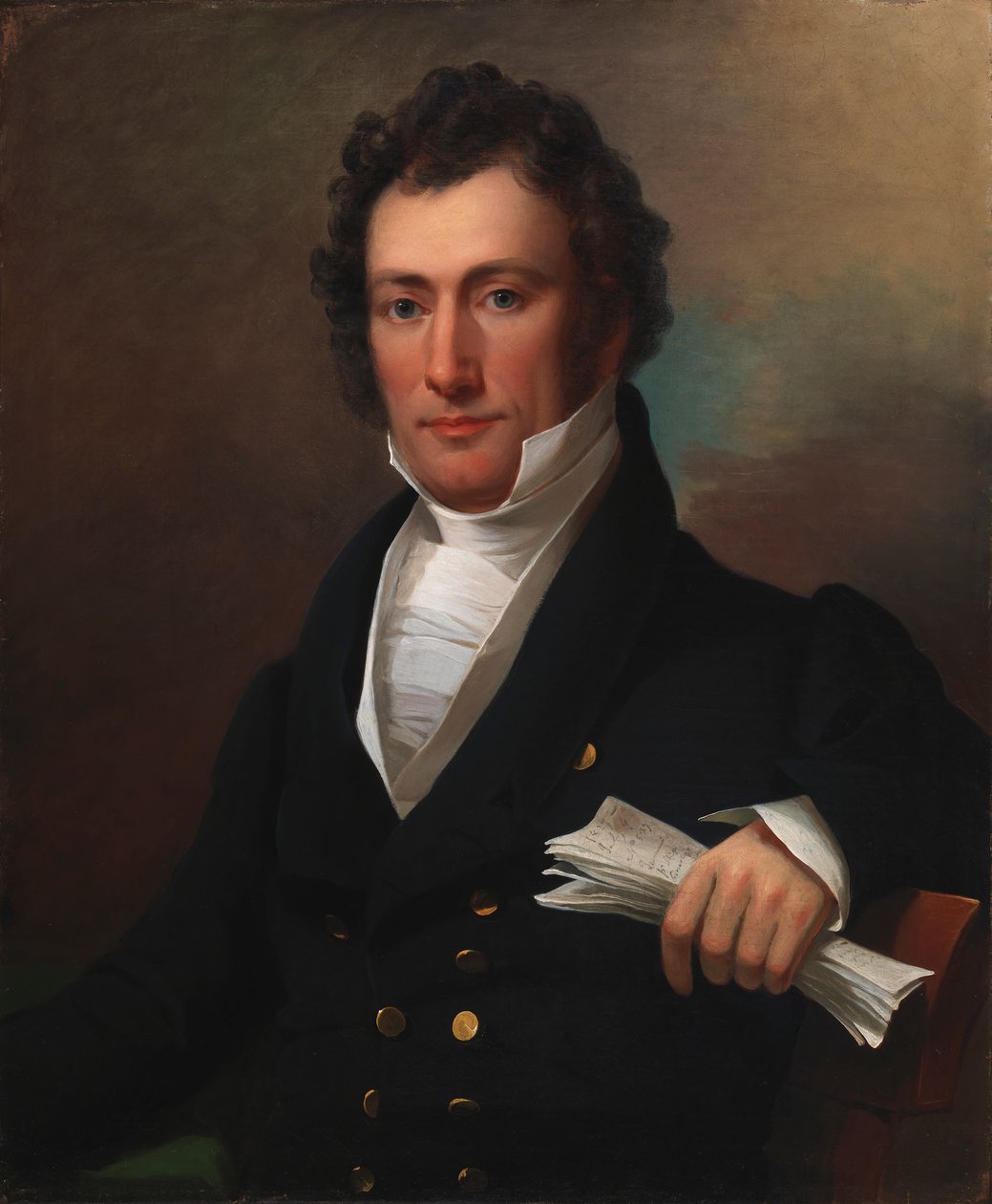 Joshua Tevis, 1827 by Jacob Eichholtz