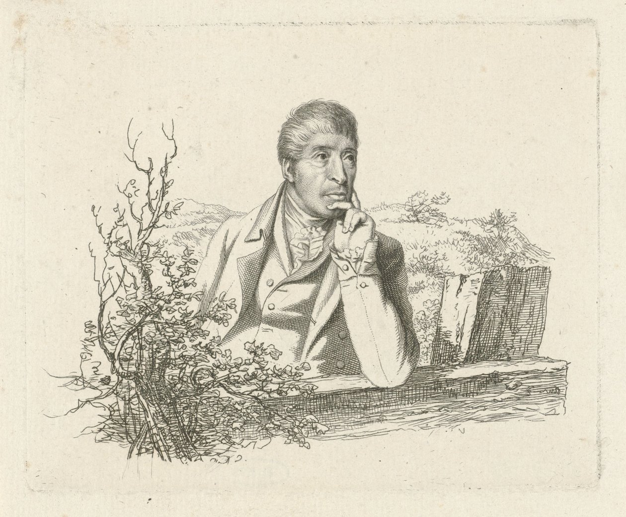 Portrait of Pieter Pieterszn. Barbiers by Jacob Ernst Marcus