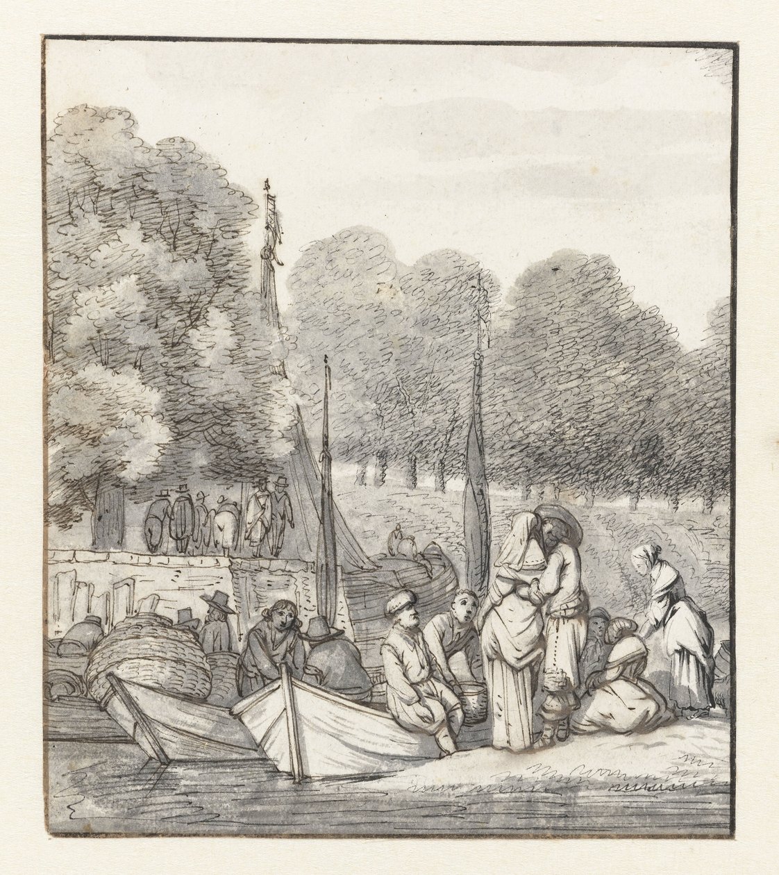 Landing Place for Boats by Jacob Esselens