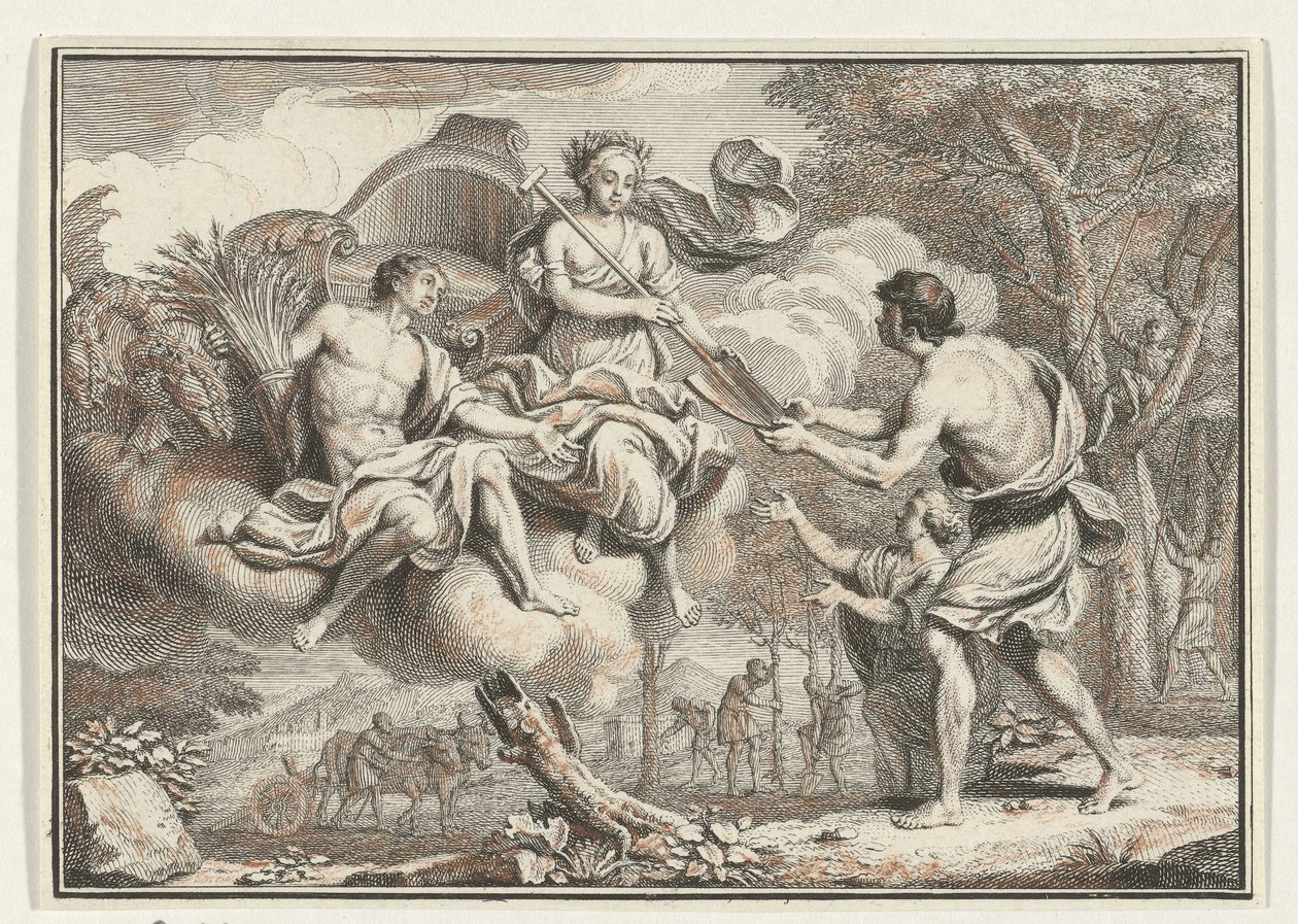 Ceres Appears to the Farmers (Scenes from Virgil