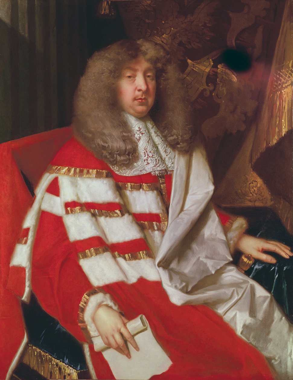 Portrait of John Maitland (1616-82) Duke of Lauderdale by Jacob Huysmans
