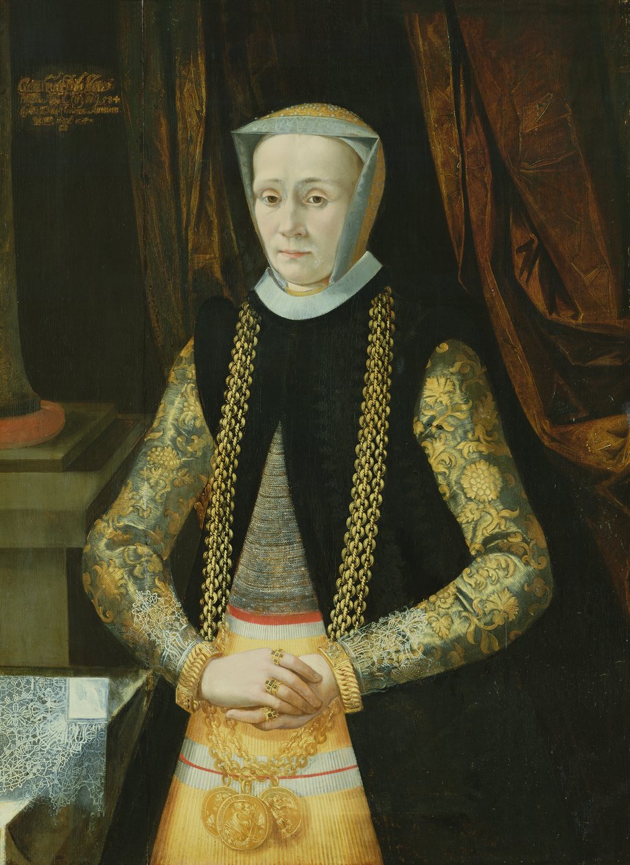 Gertrud Moller, wife of the Syndic Vincenzius Moller by Jacob Jacobsz