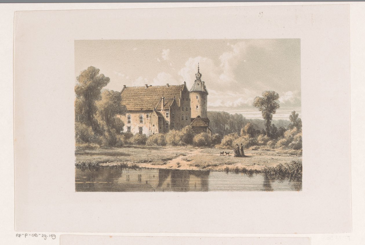 Castle Rechteren by Jacob Jan van der Maaten