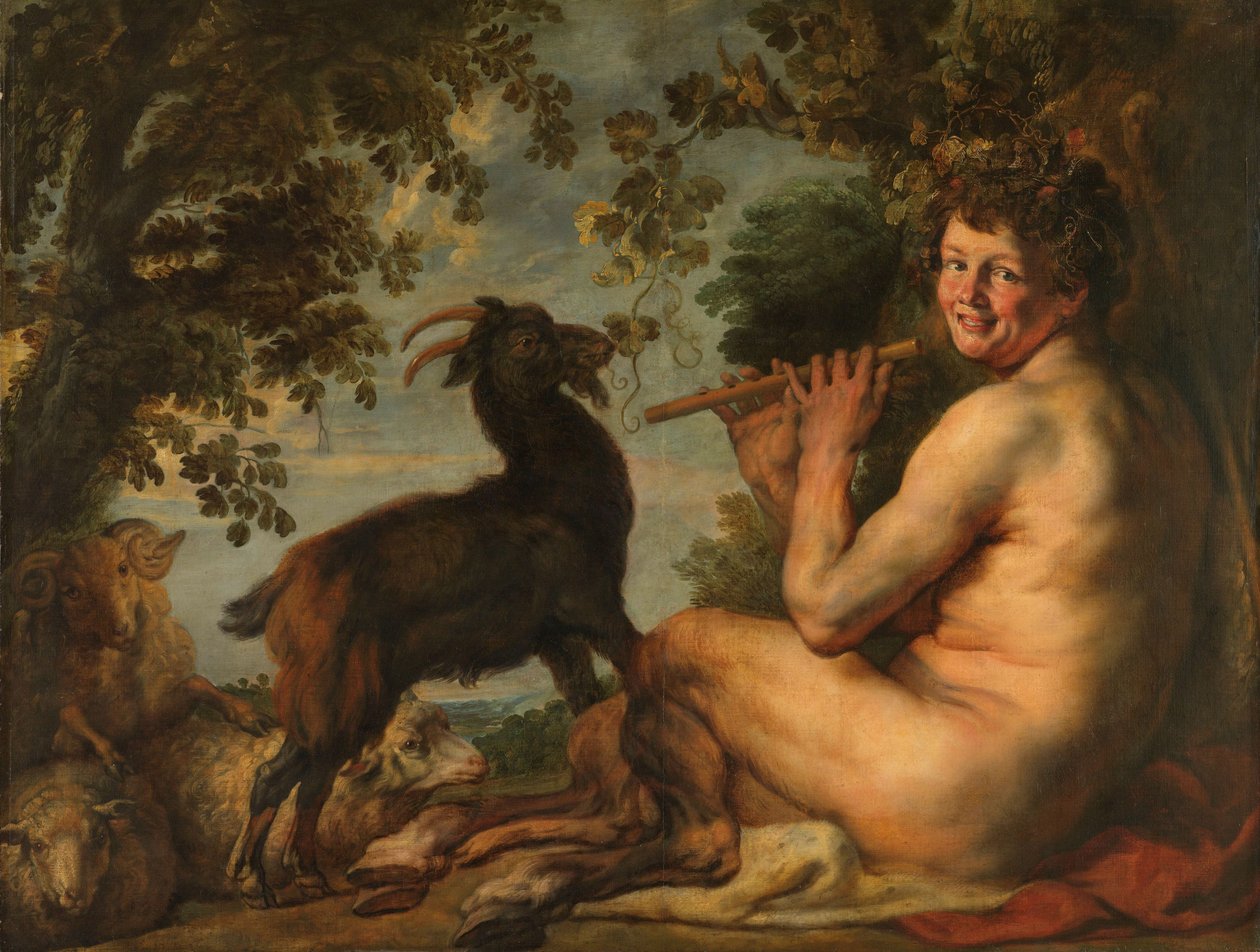 A Satyr by Jacob Jordaens