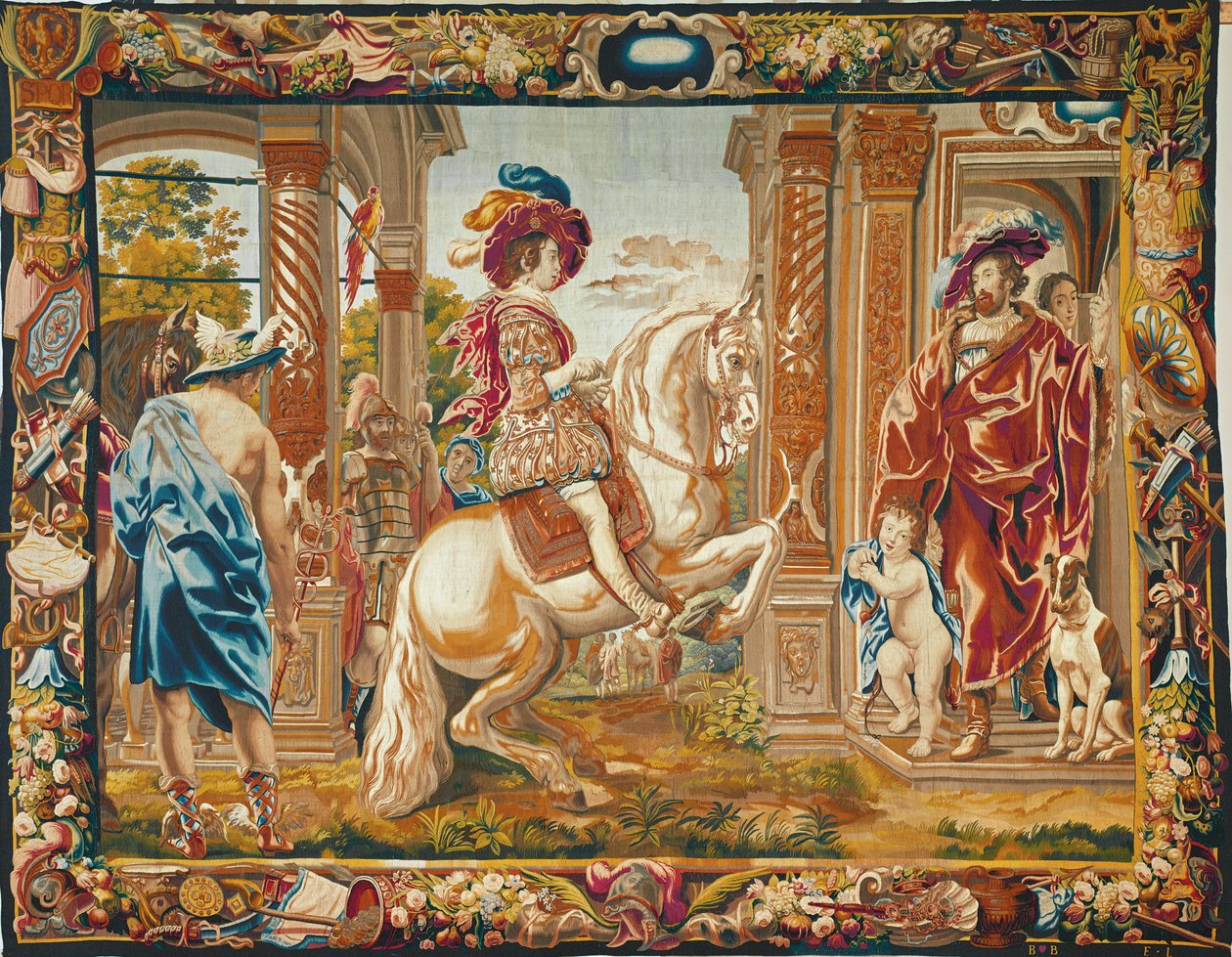 A Riding Lesson for King Louis XIII by Jacob Jordaens
