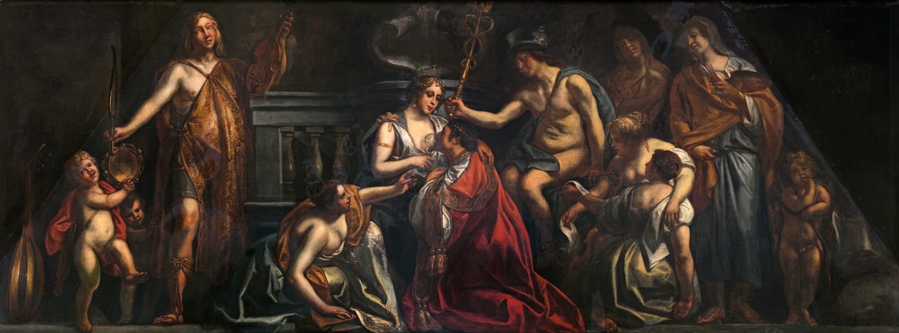 Industry and Trade Promote the Flowering of Art by Jacob Jordaens