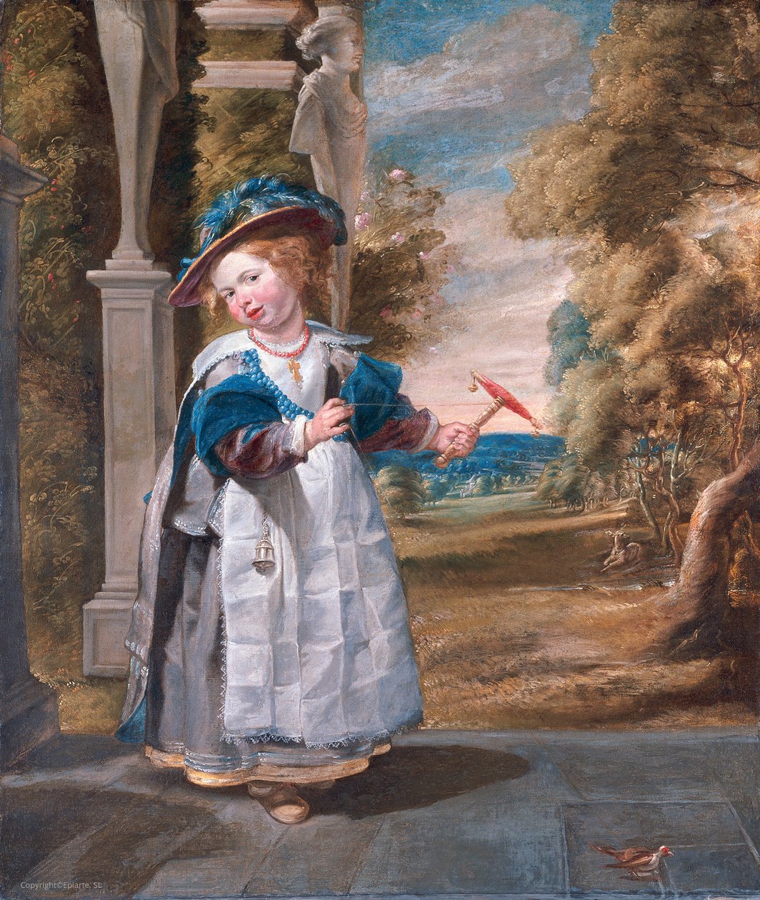 Portrait of Anna Catharina Jordaens (1629-1676) by Jacob Jordaens