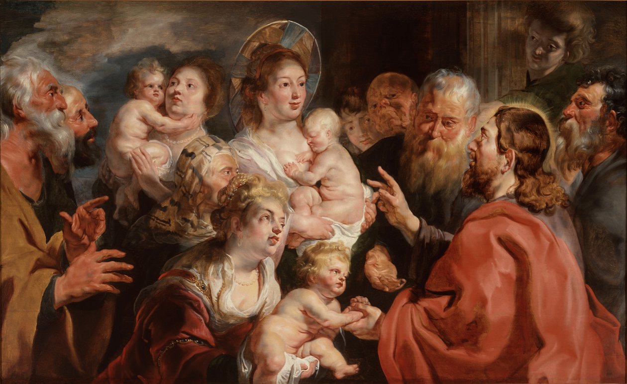 Suffer the Little Children to Come unto Me by Jacob Jordaens