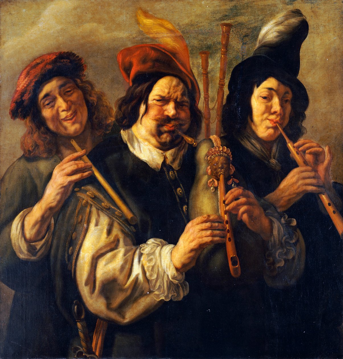 Three Musicians by Jacob Jordaens
