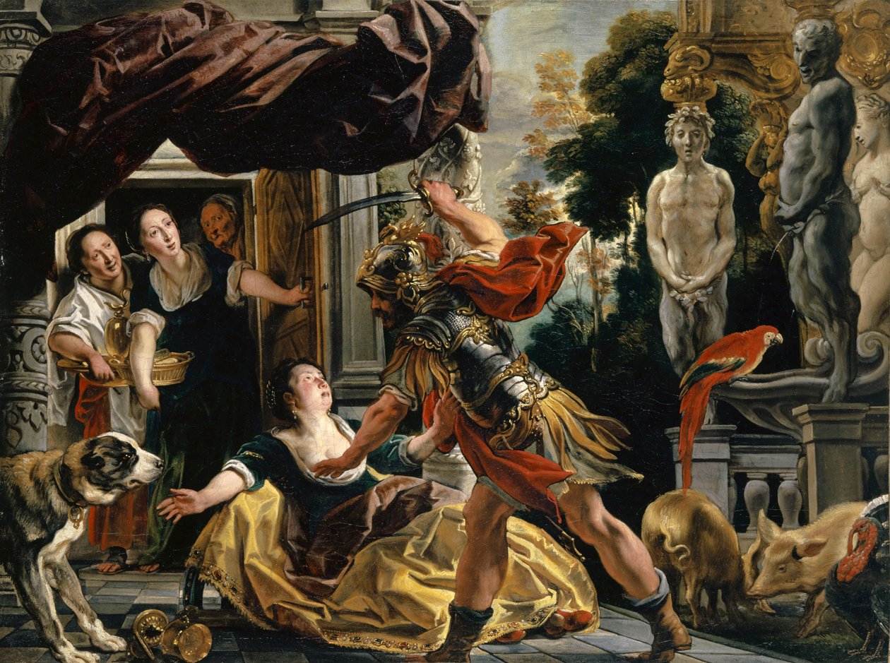 Ulysses and Circe, ca 1630-1634 by Jacob Jordaens