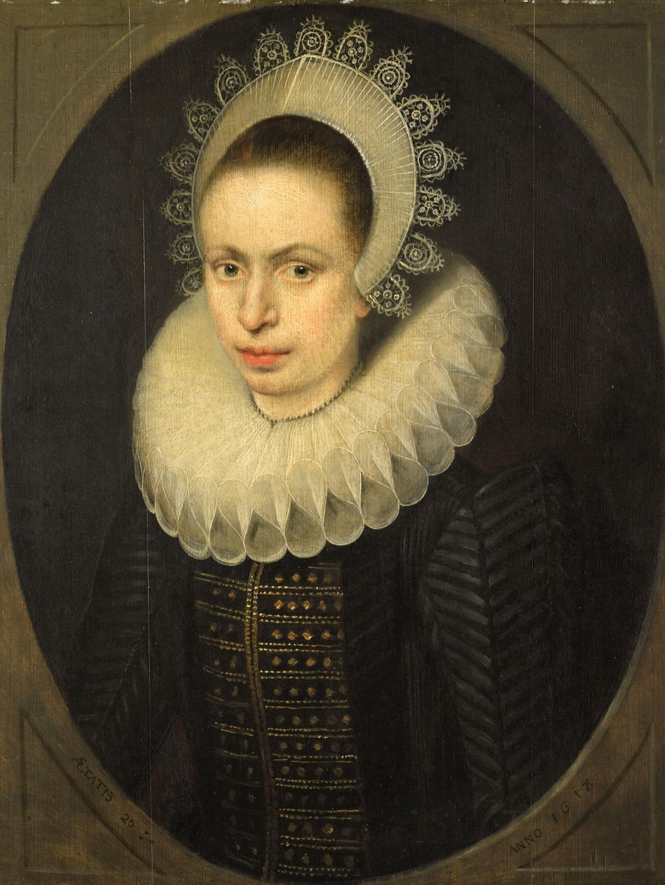 Portrait of Antoinette Walleran by Jacob Lambrechtsz Loncke