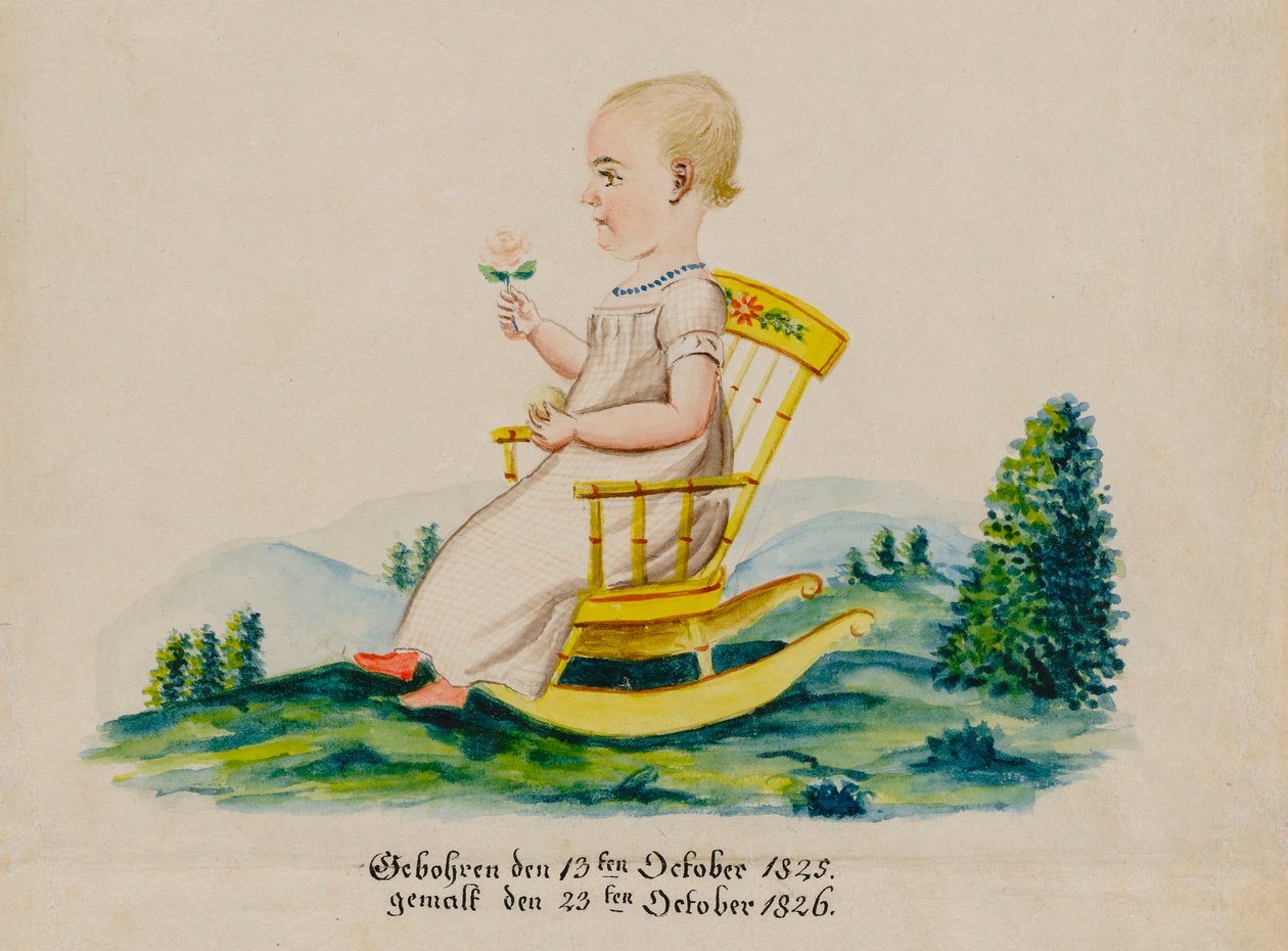Portrait of Carolina Musser by Jacob Maentel