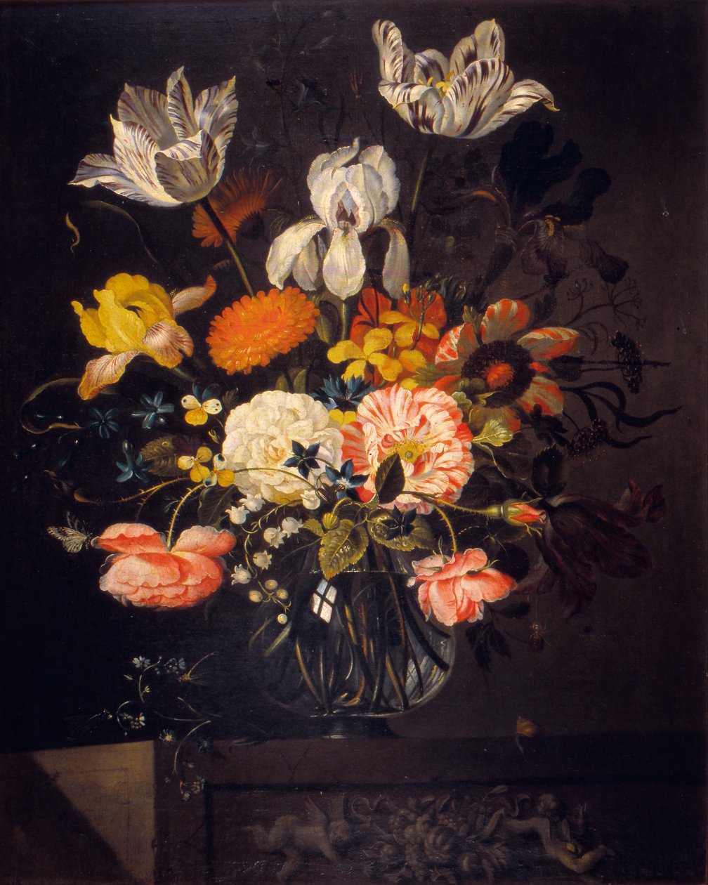 Still-Life with Flowers by Jacob Marrel