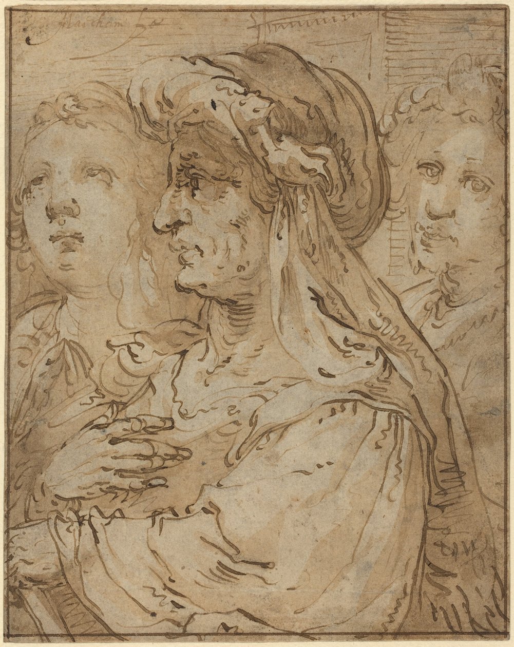Allegory of Age by Jacob Matham: Premium art reproduction