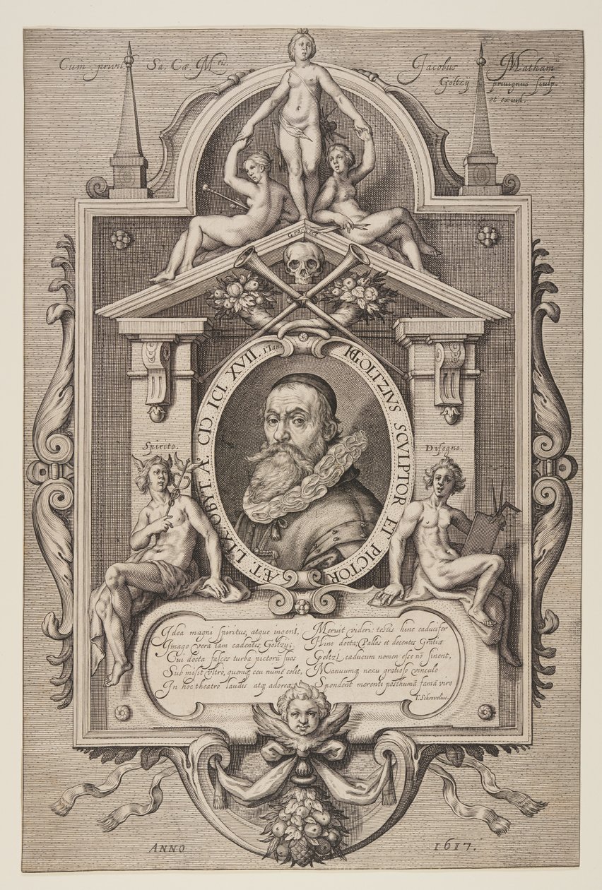 Hendrick Goltzius by Jacob Matham