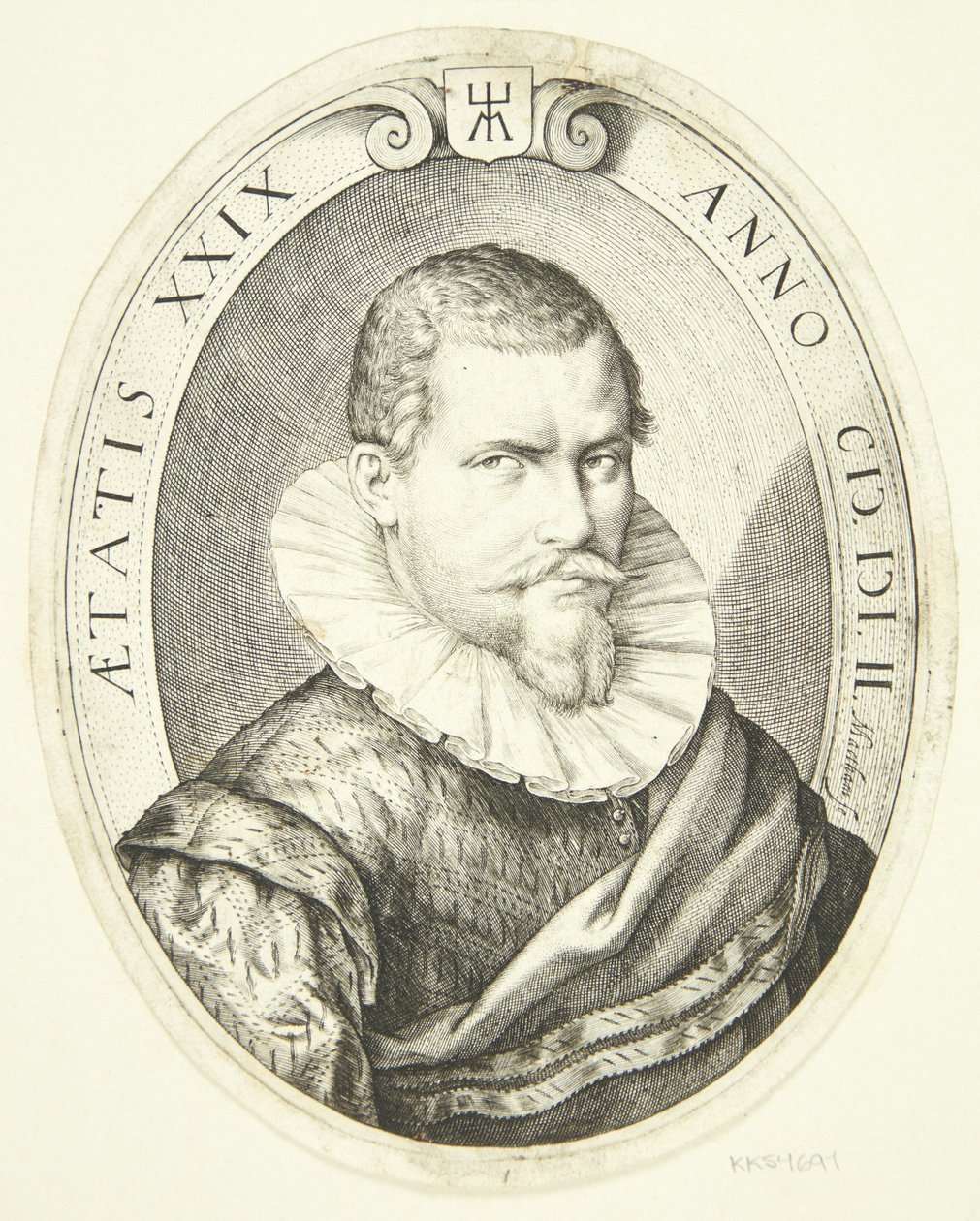 Portrait of a 29-Year-Old Man by Jacob Matham