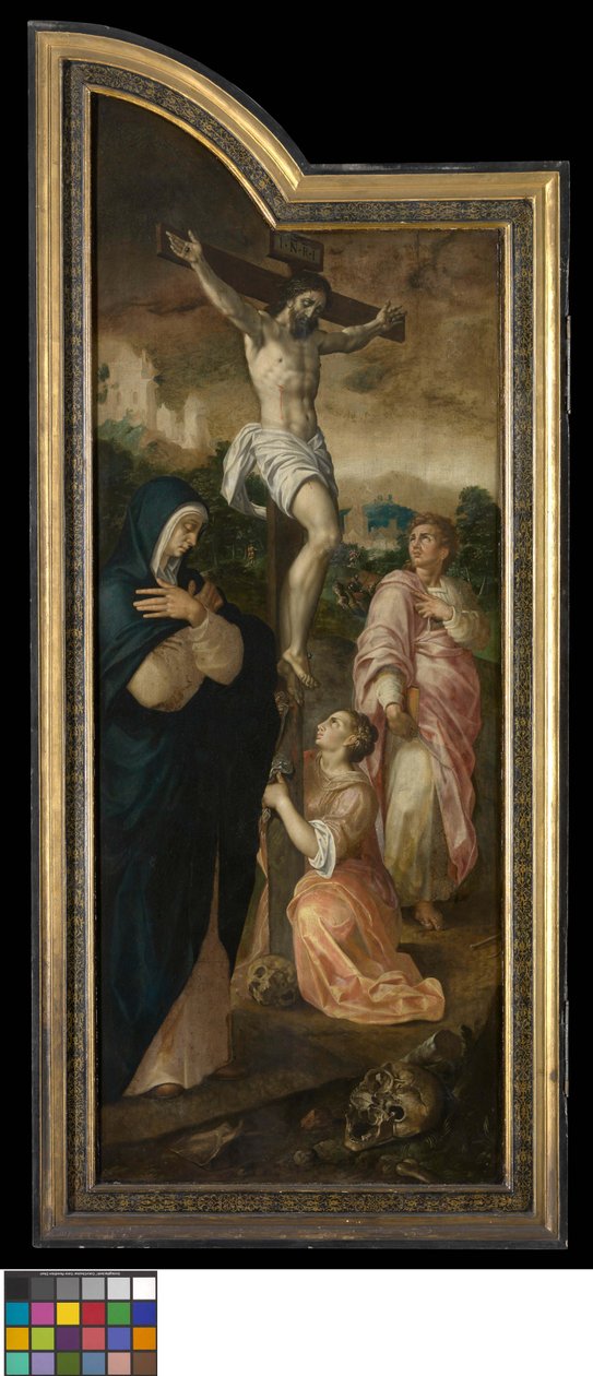 The Crucifixion, The Prophecy of the Recovery of Hezekiah, Abbot Jacob Delrio with Patron Saint, The Raising of Lazarus by Jacob de Backer