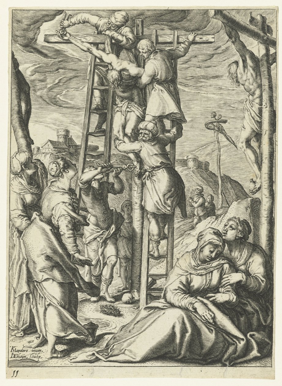 The Descent from the Cross by Jacob de Gheyn (II)