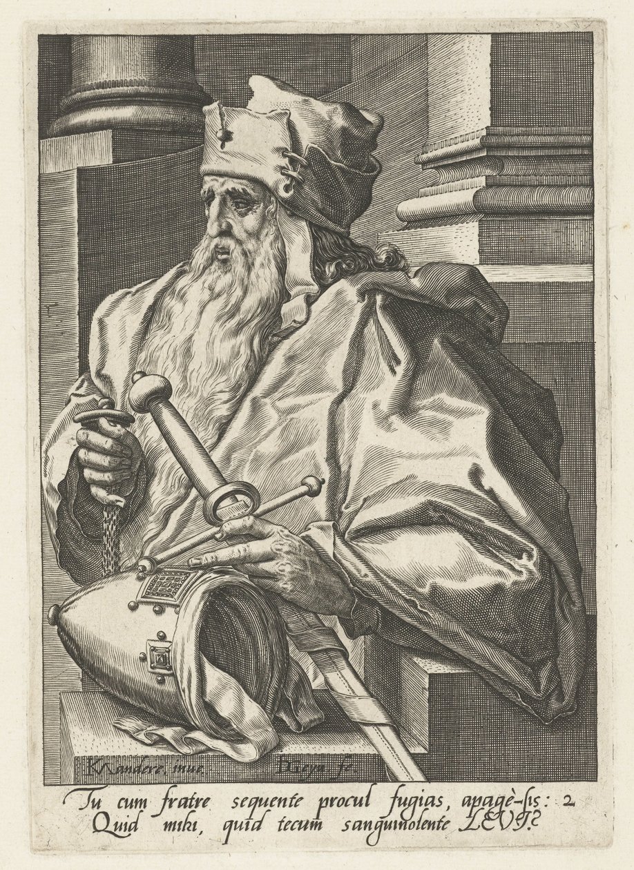 Patriarch Levi by Jacob de Gheyn (II)