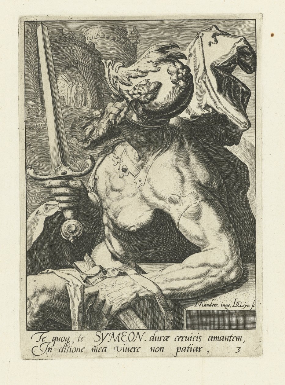 Patriarch Simeon (series title) by Jacob de Gheyn (II)