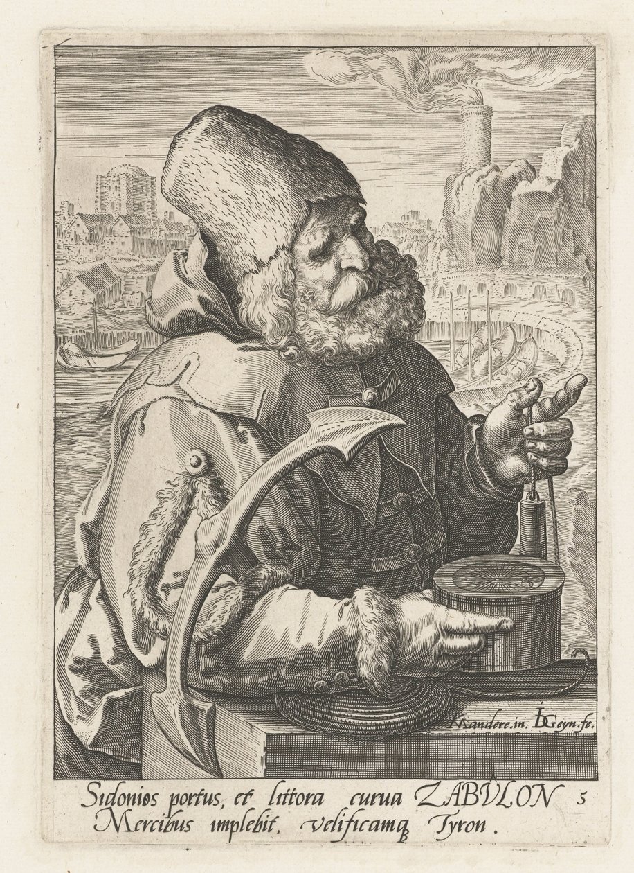 Patriarch Zebulon by Jacob de Gheyn (II)