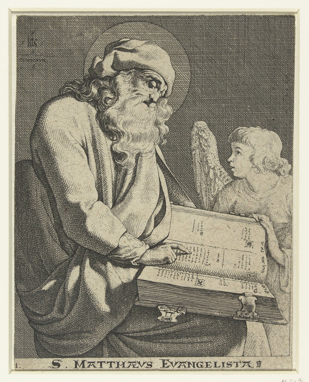 Evangelist Matthew by Jacob de Gheyn (III)