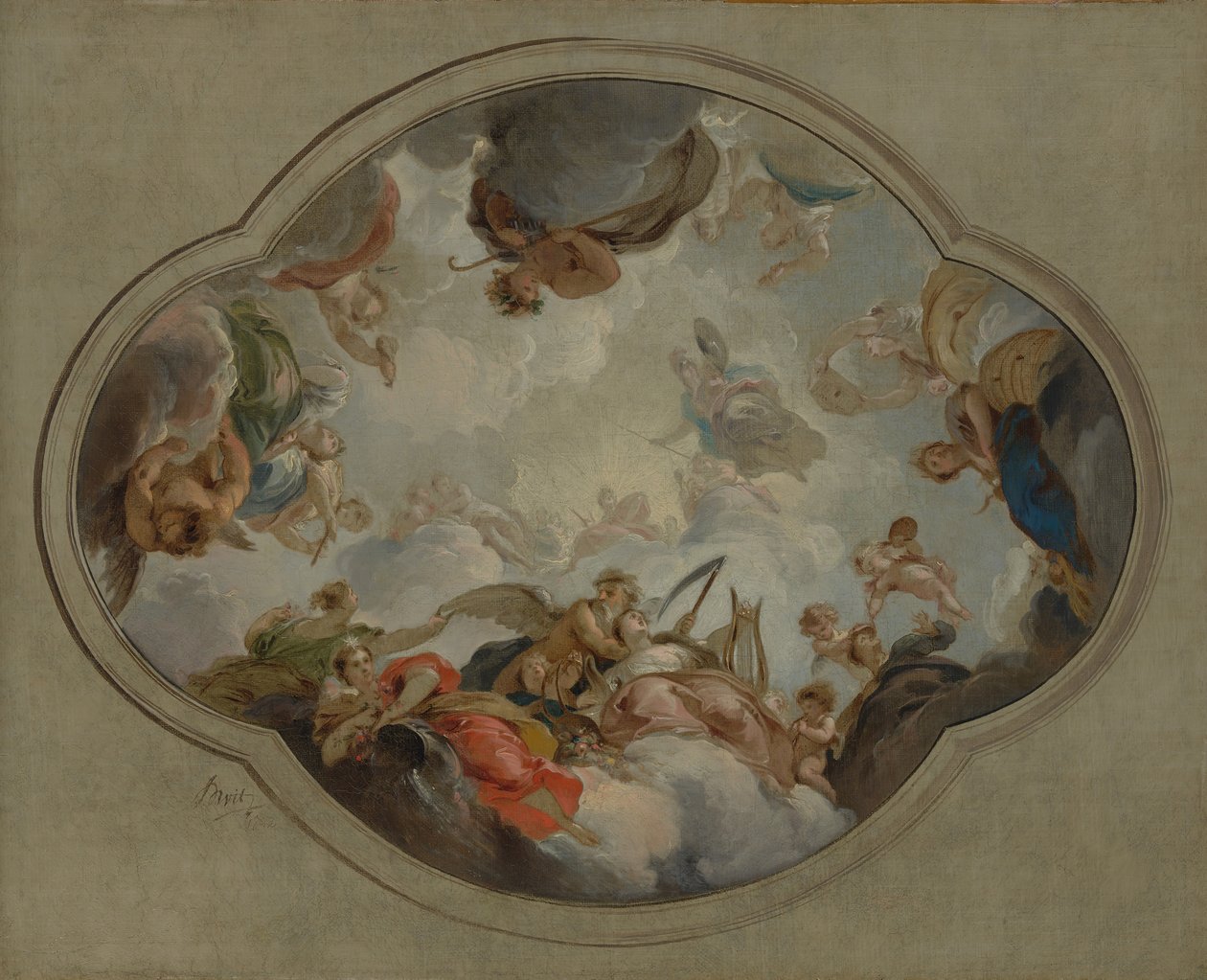Allegory of the Arts, 1742 by Jacob de Wit