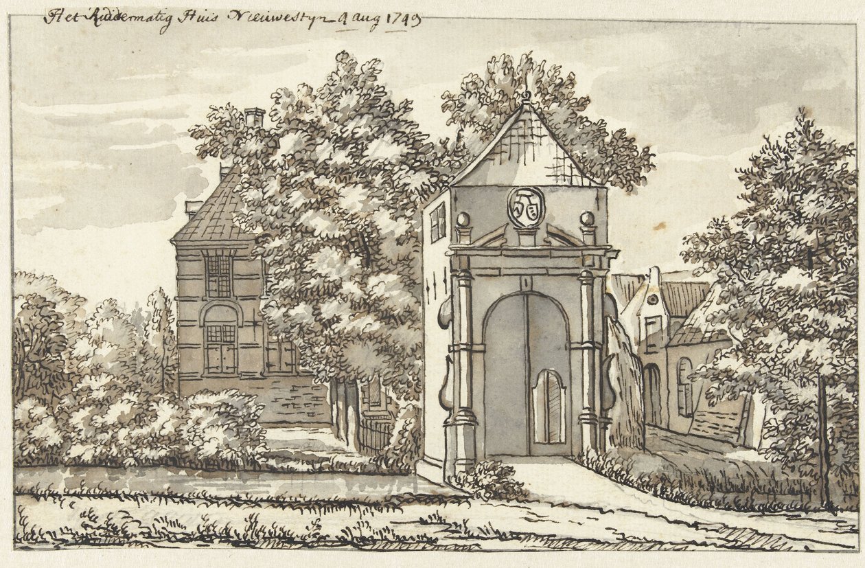 The Knightly House Nieuwestijn by Jacob van Liender