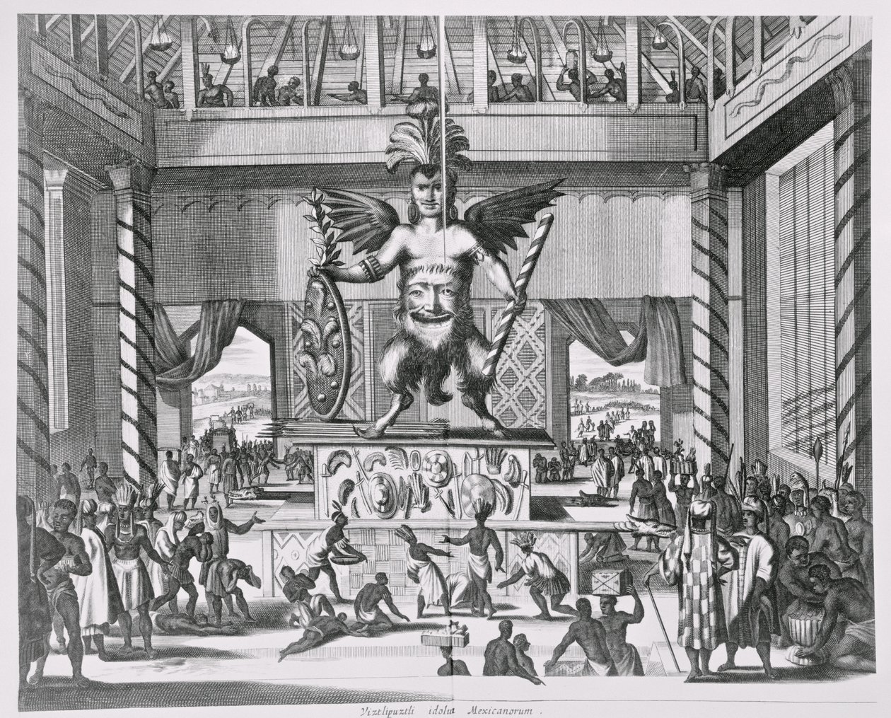Mexican God Huitzilopochtli, from 